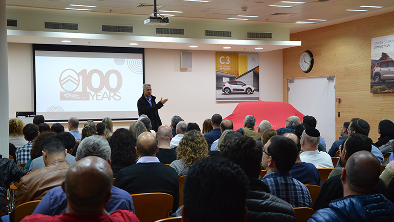 הרצאת 100 שנים לסיטרואן